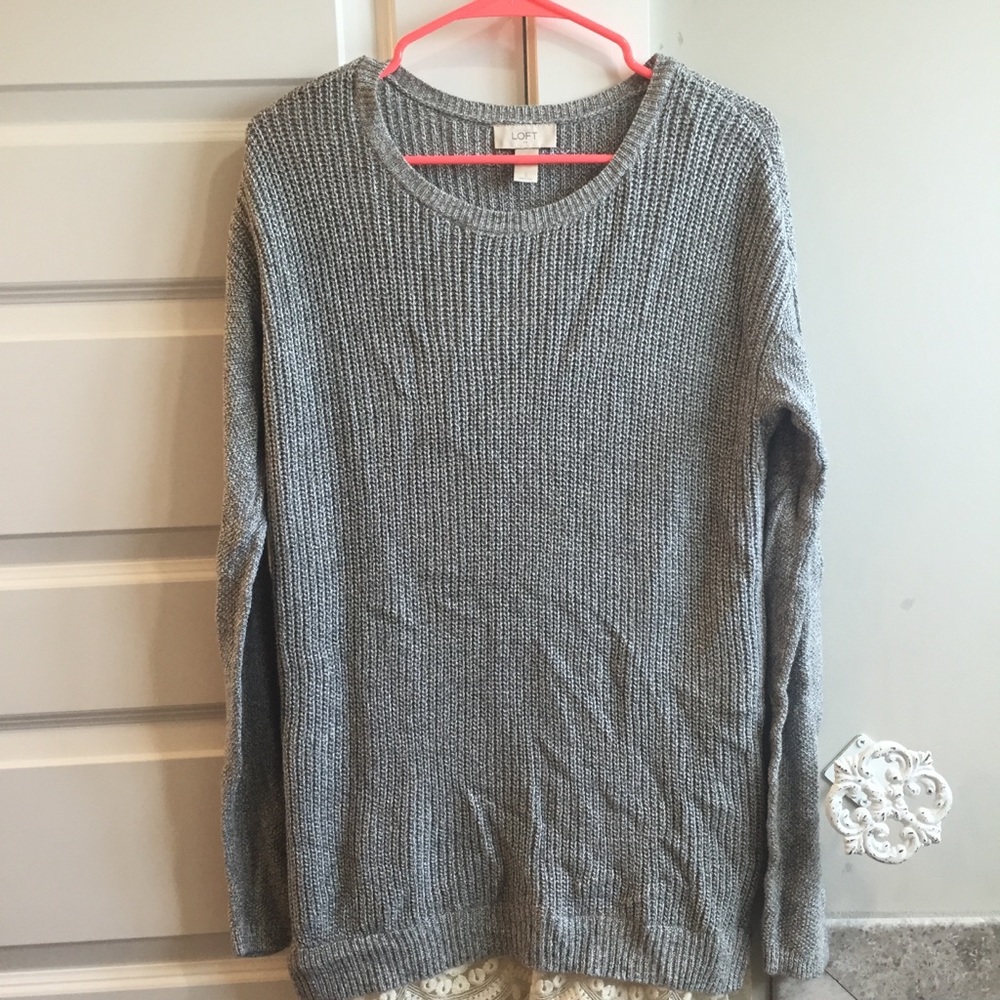 NWOT LOFT tunic sweater